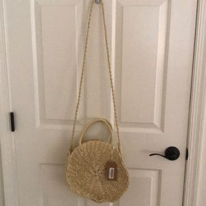 Wooven side bag NWT